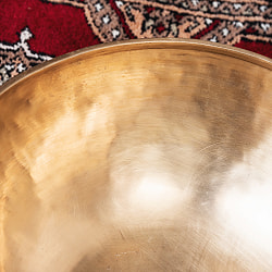 【一点物】アンティックシンギングボウル【音階：D】約2428g(スティック付属) - サブ5