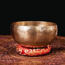 【一点物】アンティックシンギングボウル【音階：Ab】約951g(スティック付属)