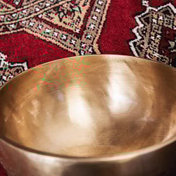【一点物】アンティックシンギングボウル【音階：C#】約1065g(スティック付属) - サブ5