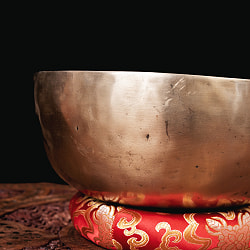 【一点物】アンティックシンギングボウル【音階：E】約2263g(スティック付属) - サブ2