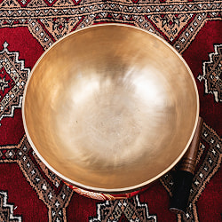 【一点物】アンティックシンギングボウル【音階：E】約2263g(スティック付属) - サブ3