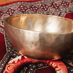 【一点物】アンティックシンギングボウル【音階：E】約2263g(スティック付属) - サブ4