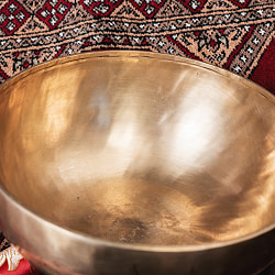 【一点物】アンティックシンギングボウル【音階：E】約2263g(スティック付属) - サブ5