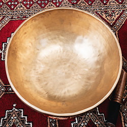 【一点物】アンティックシンギングボウル【音階：Eb】約2865g(スティック付属) - サブ3