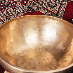 【一点物】アンティックシンギングボウル【音階：Eb】約2865g(スティック付属) - サブ5