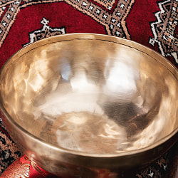 【一点物】アンティックシンギングボウル【音階：Ab】約1520g(スティック付属) - サブ5