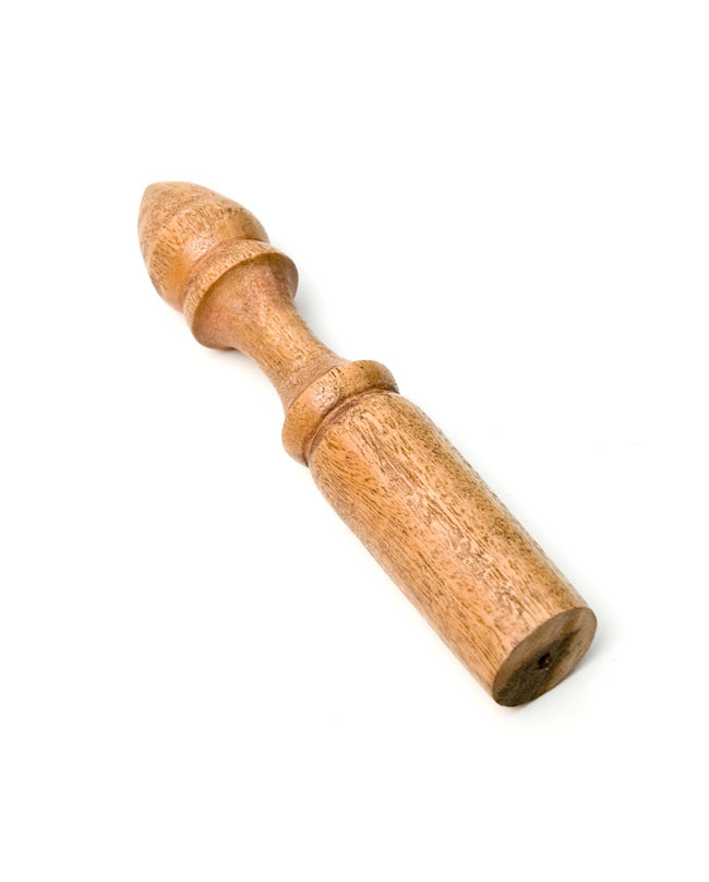 【一点物】チベタンシンギングボウル【音階:D】 301g(スティック付属) 6 - シンギングボウル用のスティックが付属致しますので、すぐにお使いいただけます。また、天然素材の為それぞれの細かい形や色は異なります。