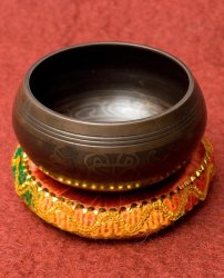 一点物】チベタンシンギングボウル【音階:G】 313g(スティック付属) の