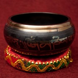 【一点物】チベタンシンギングボウル【音階：F】 494g(スティック付属)の商品写真