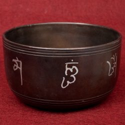 【一点物】ライトウェイトシンギングボウル【音階:A♭】 1224g(スティック付属)の商品写真