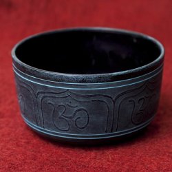 【一点物】ライトウェイトシンギングボウル【音階：D#】497g(スティック付属)の商品写真