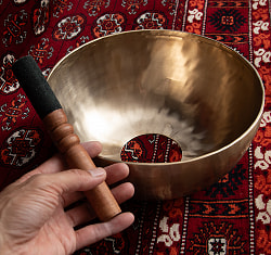 【1点物】脳が振動するシンギングボウル 成人男性用 直径:26cm程度 音階:D# - サブ5