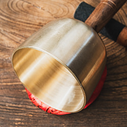 ハンドル付き 高音質シンギングボウル 直径10cm 長さ22cm程度 - サブ4