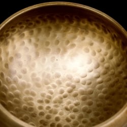 槌目付きティッカシンギングボウル 約14.2cm〔スティック付属〕 - サブ3