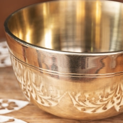 シンプルシンギングボウル　ライン模様入り 約12cm - サブ2