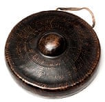 チベット仏教の銅鑼【27cm 1250g】の商品写真