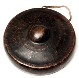チベット仏教の銅鑼【27cm 1250g】 の通販[送料無料] - TIRAKITA.COM