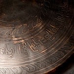 チベット仏教の銅鑼【27cm 1050g】の商品写真