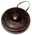 チベット仏教の銅鑼【24cm 900g】の商品写真