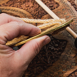 セレスティアル ゴング ヨガや瞑想のひとときに 約19.5cm - サブ5