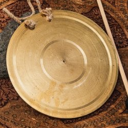 セレスティアル ゴング ヨガや瞑想のひとときに 約23.5cm