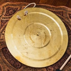 セレスティアル ゴング ヨガや瞑想のひとときに 約30cm