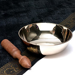 高音質シンプルシンギングボウル【平型3点セット】 - サブ3