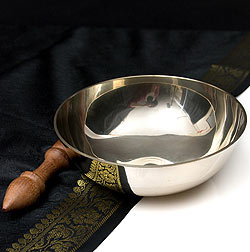 高音質シンプルシンギングボウル【平型3点セット】 - サブ4