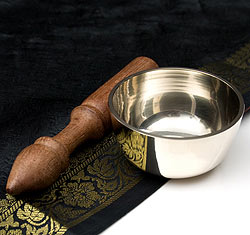 【3個セット】高音質シンプルシンギングボウルセット〔スティック1本付属〕 - サブ4