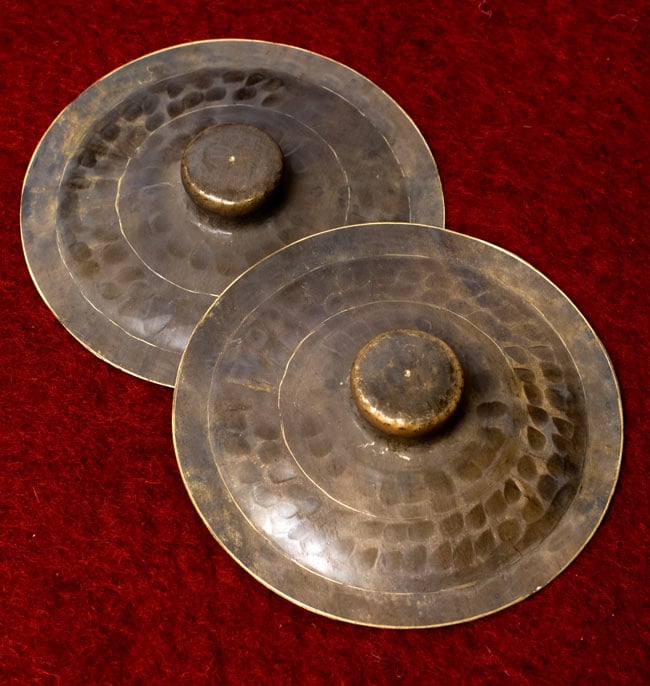 ベトナムのシンバル 13cm / 打楽器 nao bat 銅鑼 ベル ドラ 民族楽器 インド楽器 エスニック楽器 ヒーリング楽器