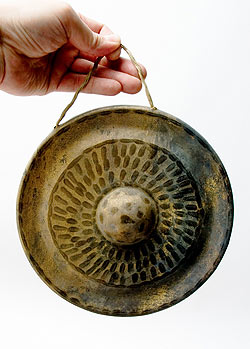 ベトナムのゴング（銅鑼）20cm - サブ5