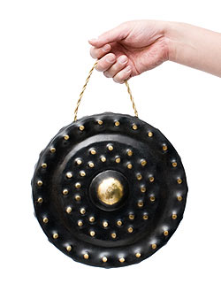 ベトナムのゴング（銅鑼）24cm - サブ5