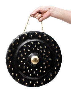 ベトナムのゴング（銅鑼）35cm - サブ5