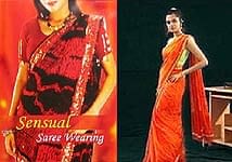 サリー着付けチュートリアル ビデオCD[Sensual Saree Wearing]の商品写真