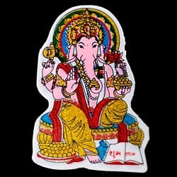 ガネーシャのステッカーの商品写真