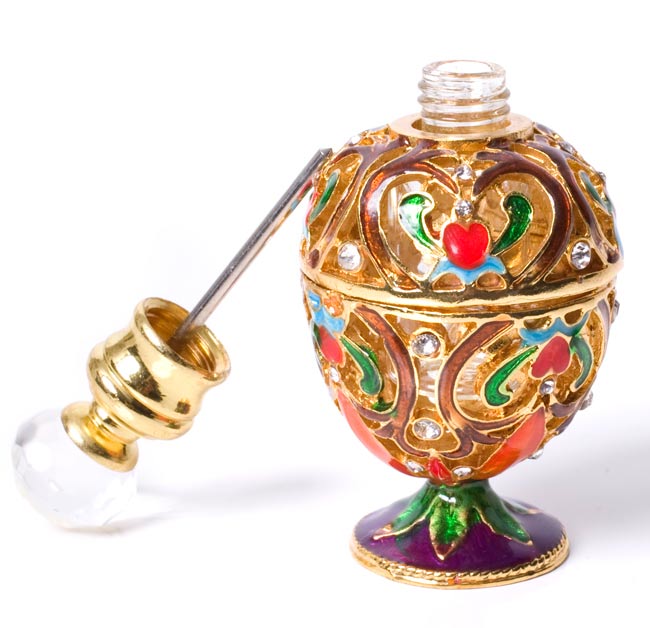 Worth 香水 ダークブラウン 丸型ボトル Worth 香水 ダーク