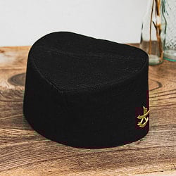 カロ・トピ - ネパールの伝統的正装帽子 - サブ5