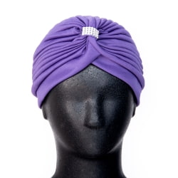 【選べる9個セット】かぶるだけ簡単カラフルストレッチターバン ラインストーン付き　仮装に便利！インドやアラブなコスプレへ - サブ3