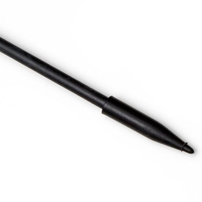 キラキラかざぐるま - しましまの商品写真 3枚目 足の部分です。地面に差しやすいよう、先が少し尖っています。