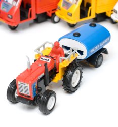 インドの働く車 水タンク車 - 赤の商品写真