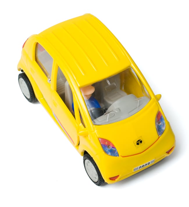 インドの働く車 nanoカー 6 - 上から見てみました。