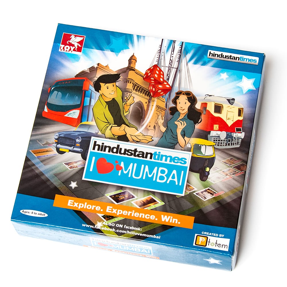 ボードゲーム ムンバイを旅しよう I Love Mumbai の通販 送料無料 Tirakita Com
