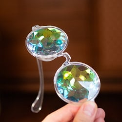 パリピメガネ　掛けると目の前は万華鏡の世界　パーティー　おもしろメガネ - サブ3