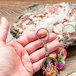 インドの 神様 キーホルダー ガネーシャ シヴァ ラクシュミ - サブ3