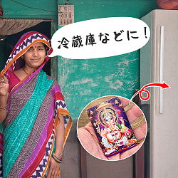 インドの 神様 マグネットカード ガネーシャ シヴァ ラクシュミ サイババ サラスヴァティ - サブ2