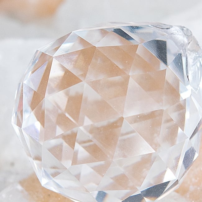 【3個セット】[30mm]太陽の光を集めるクリスタル サンキャッチャー　お部屋に小さな虹を運ぶ 4 - 拡大写真です