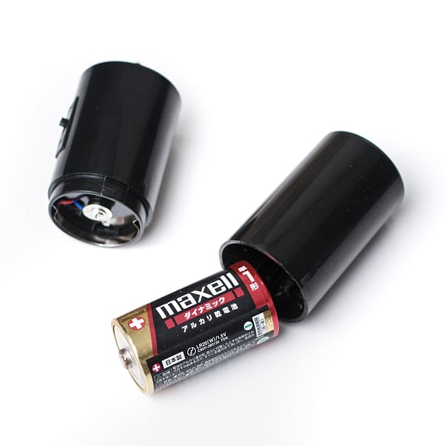 【お得3個セット】電池式回転モーター　ミラーボールやモビールなどの回転用へ 7 - 単一電池（別売り）で駆動します。マンガン電池よりアルカリ電池のほうが長持ちするようです