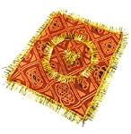 インドの祭壇布ーチュナリ-【約36cm×約33cm】の商品写真