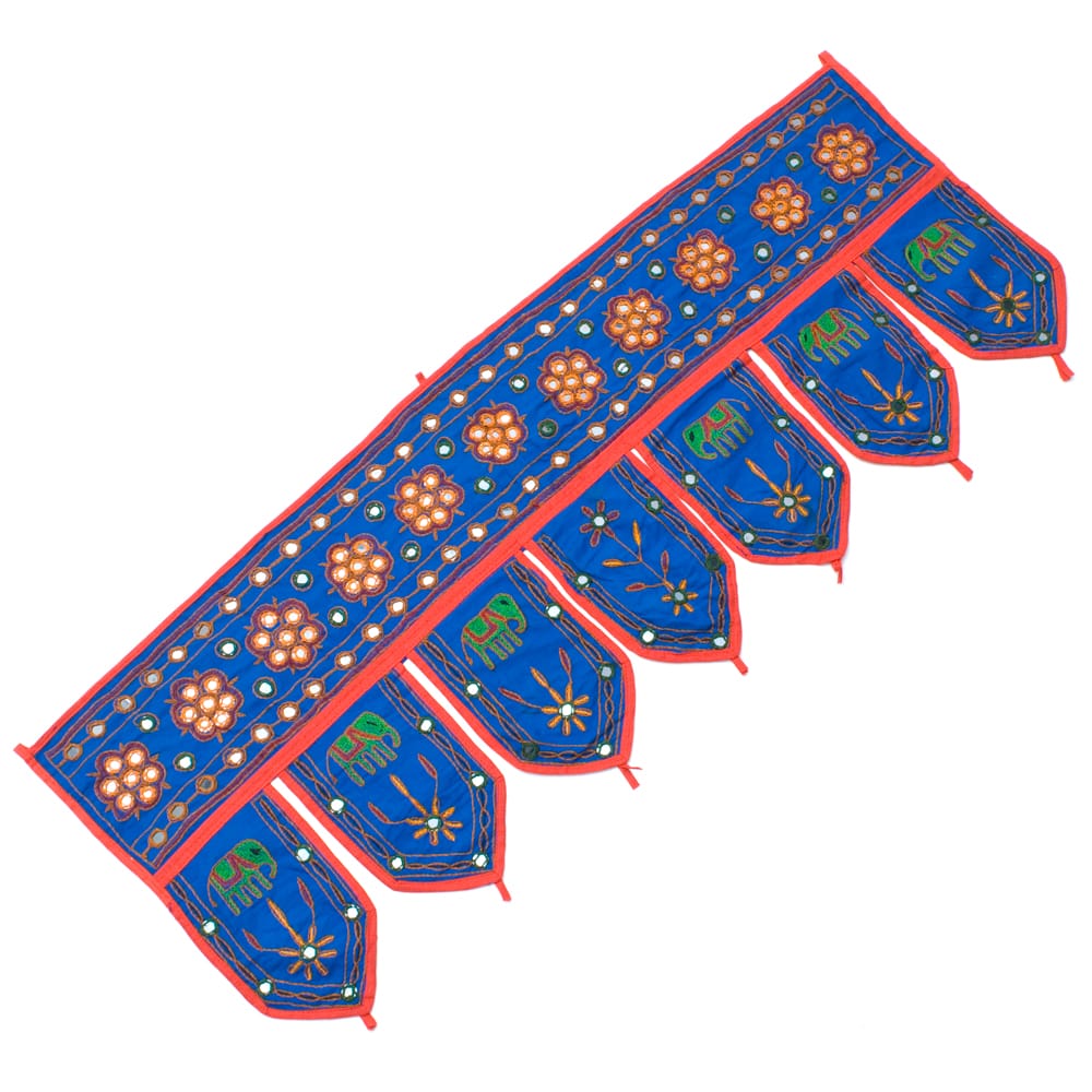 インドラジャスタンミラー￼刺繍のれん