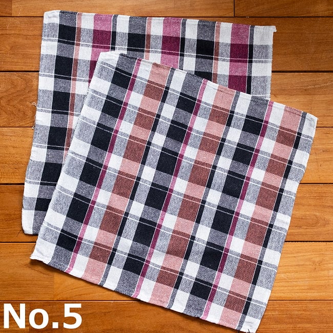 【約50cm×約50cm】インドのコットンキッチンクロスの選択用写真